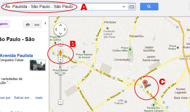 Como acessar o Google street view