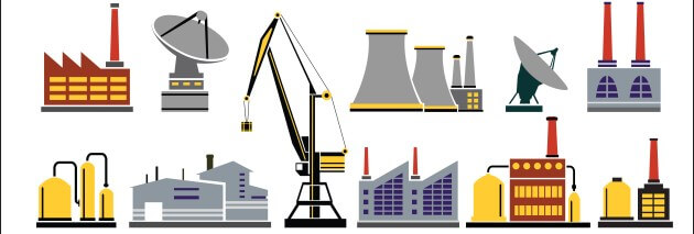 construção civil indústria edifícios