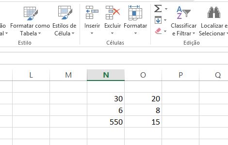 fórmula básica de Excel com a função soma