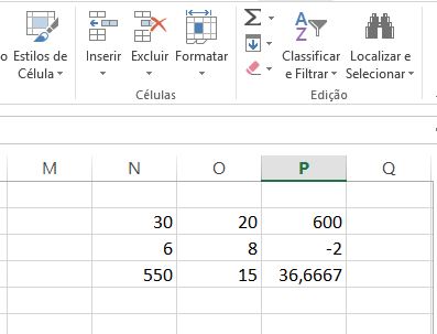Fórmulas básicas em Excel função soma