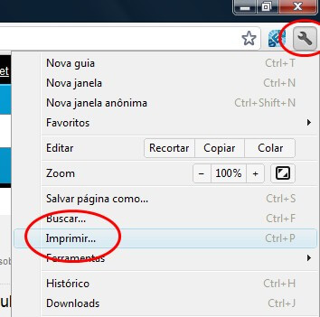 Configurar cabeçalho e rodapé na impressão do Google Chrome