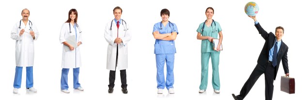 Profissões regulamentadas.  Médico é um exemplo