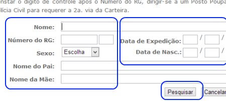 formulário policia civil atestado antecedentes