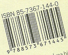 ISBN é sigla de International Standard Book Number ou Número Padrão Internacional de Livro