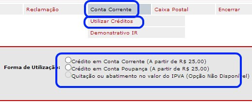 formas de utilização de crédito