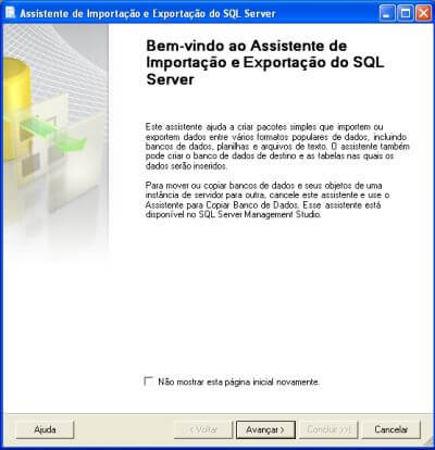 Exportar dados no SQL Server 2008 – Migração de dados