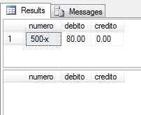 Transações:  Exemplo de rollback