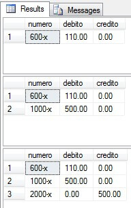 Transações:  Exemplo de Commit e Rollback