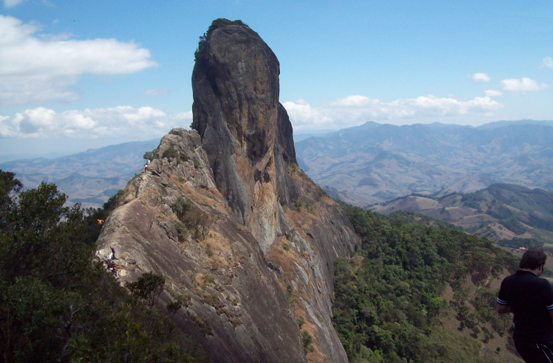 Pedra do Baú na Serra da Mantiqueira